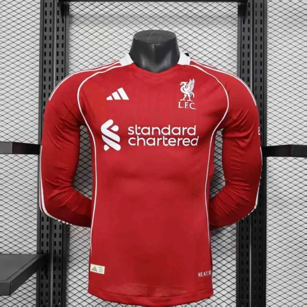 Liverpool Home Kit 25/26 Full Sleeves (PV)